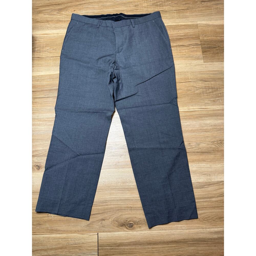 Hugo Boss Micro-Patterned Slim-Fit Trousers – 36W x 30L